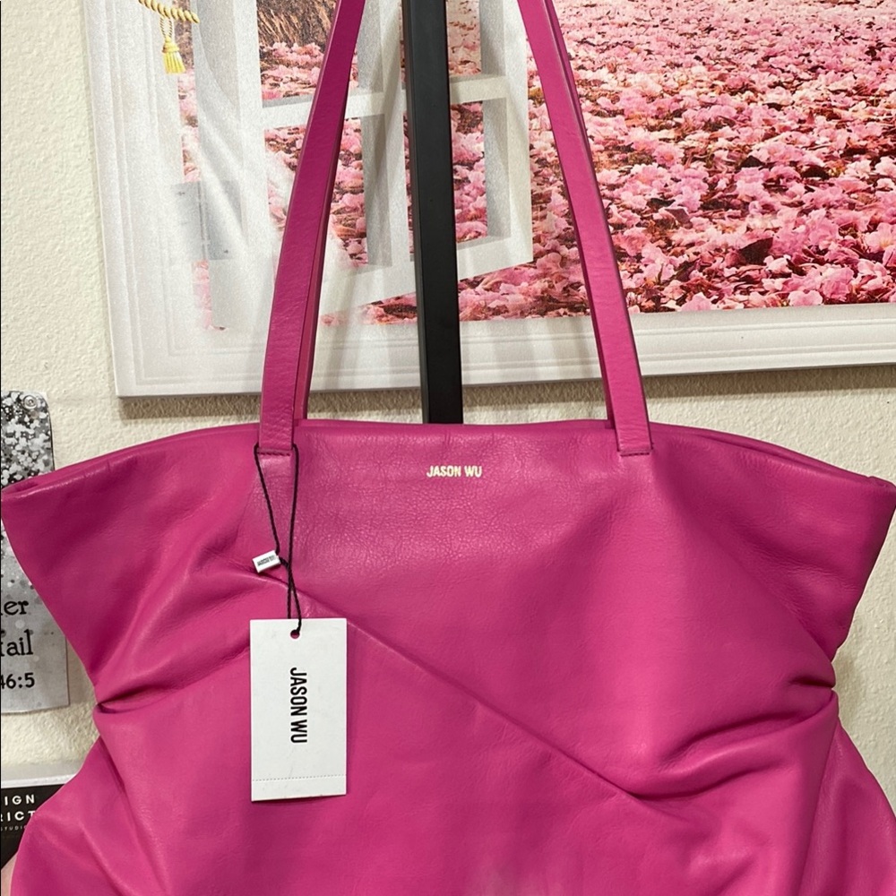 Jason Wu Hot Pink Leather Tote